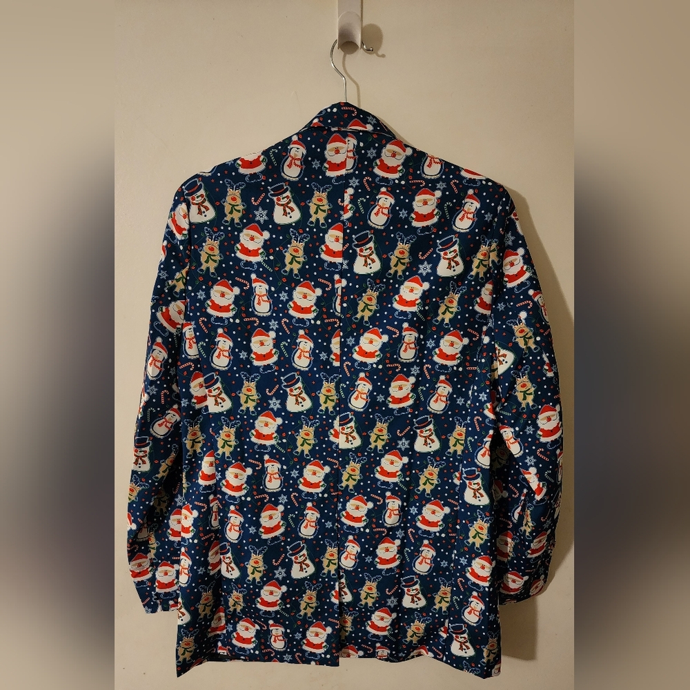 'YOU LOOK UGLY TODAY' Men's Funny Christmas Costume Tuxedo Suit - Size XS - Picture 4 of 16